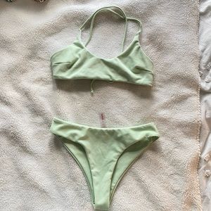 Light green bikini